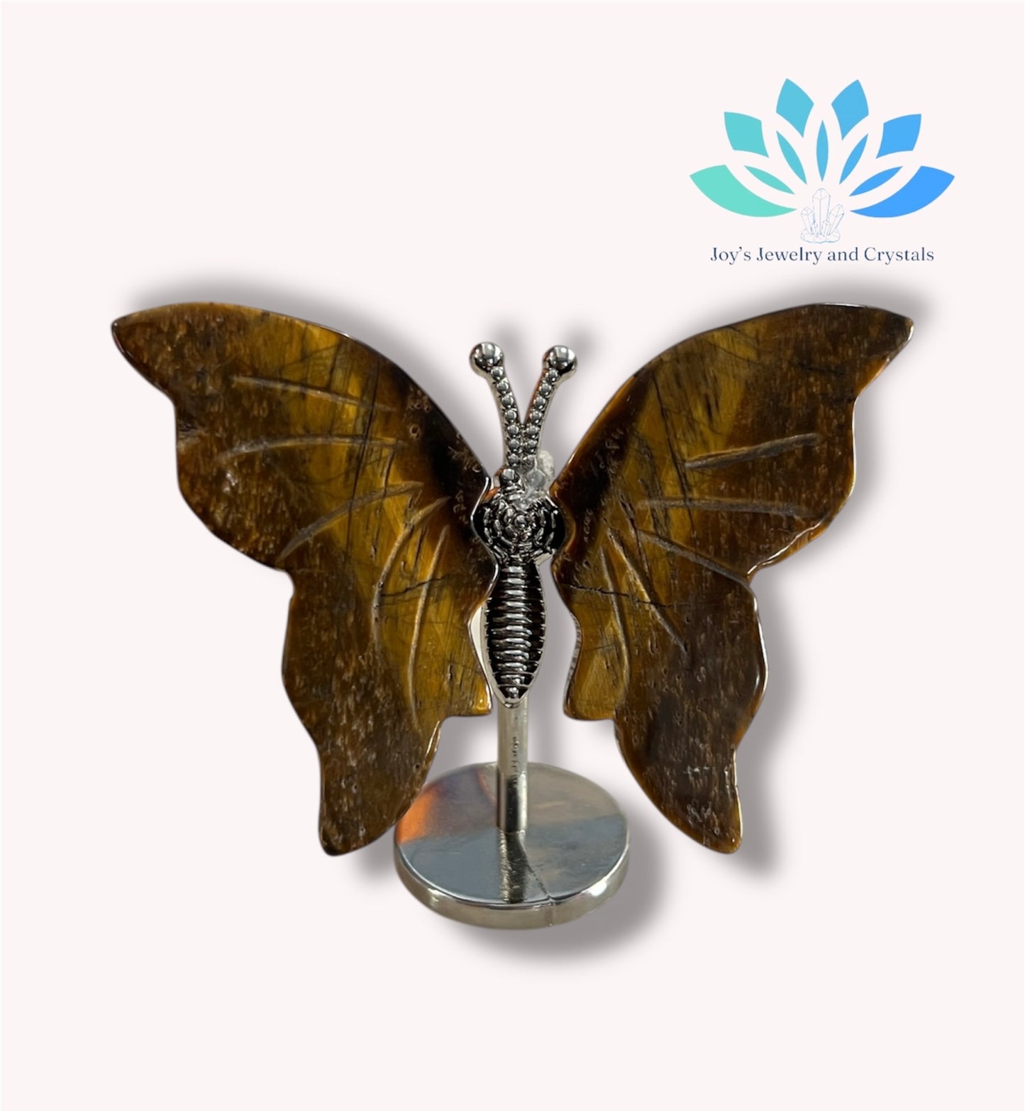 Butterfly Carving in Stand