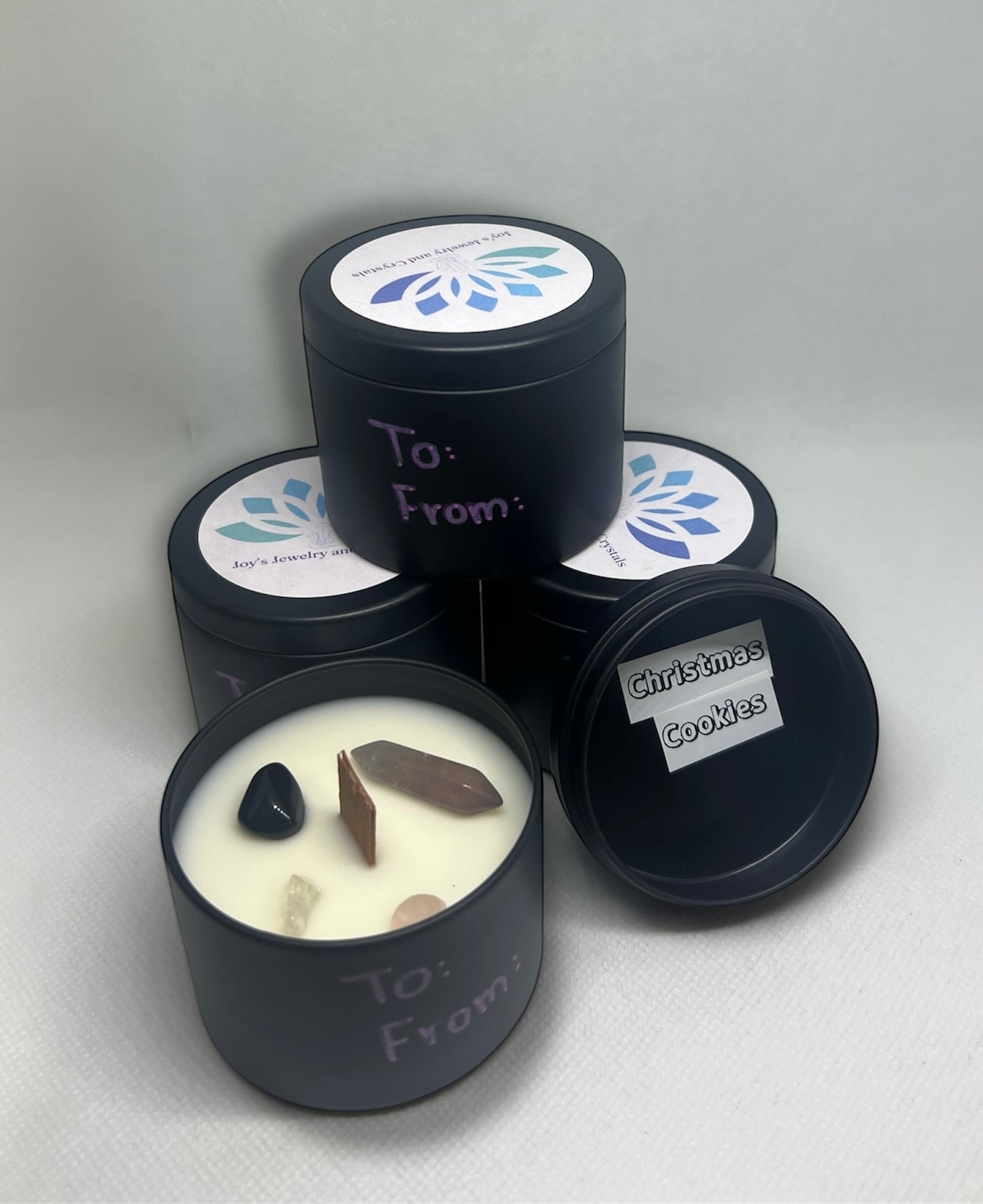 To: From: Christmas Cookie Candles