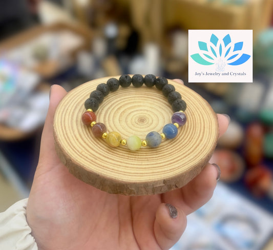 Chakras Elastic Bracelet