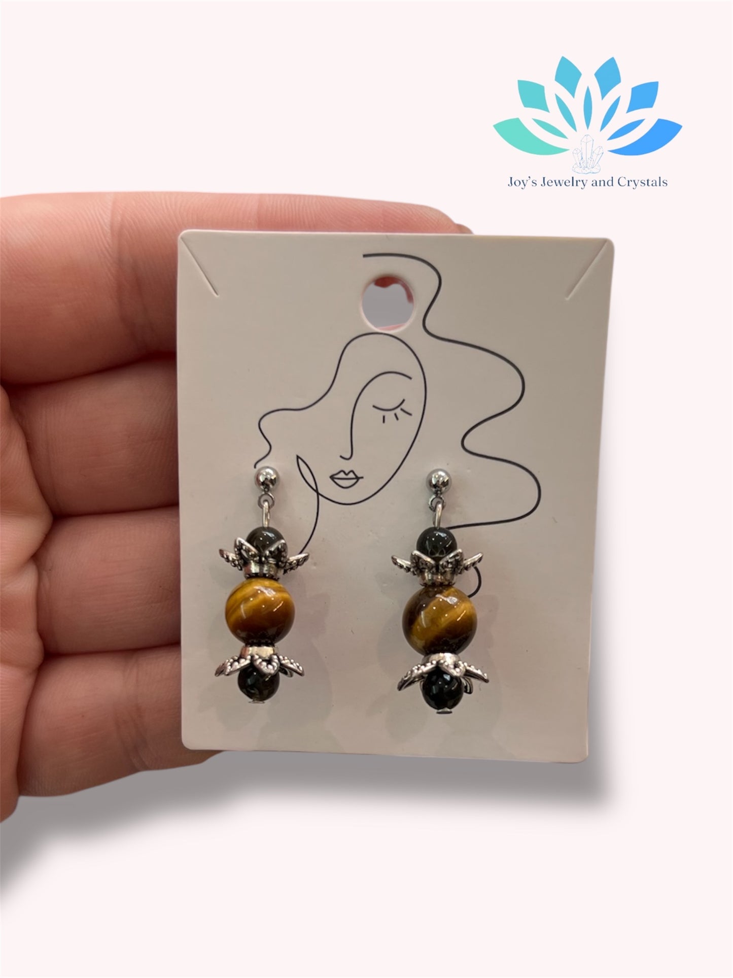 Tiger Eye Earrings
