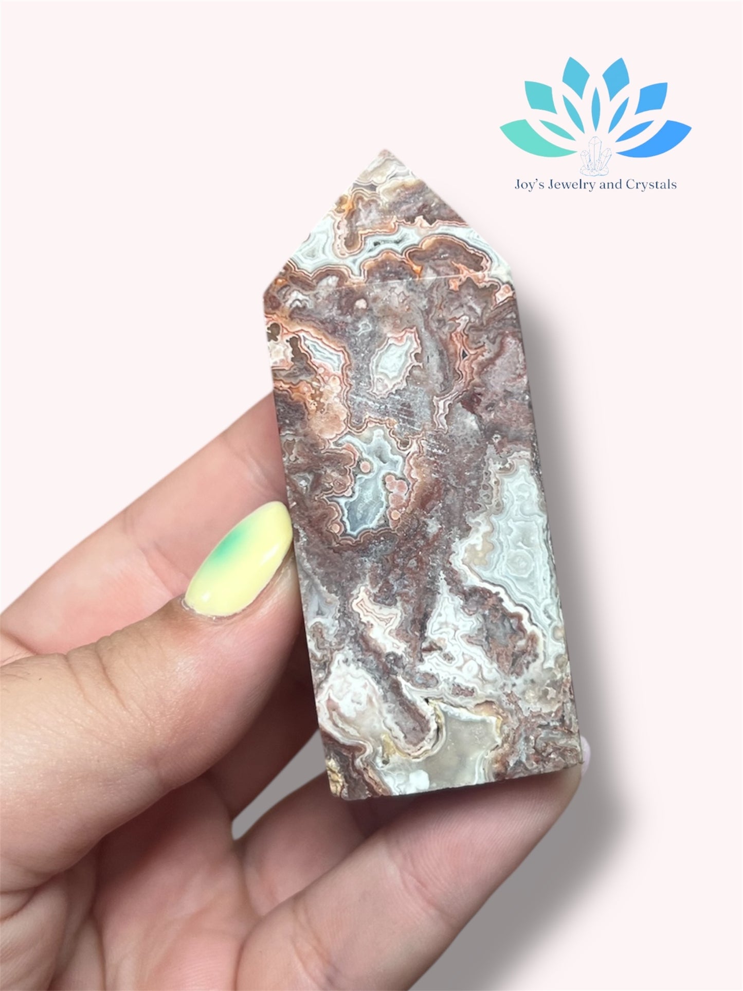 Mexican Crazy Lace Agate Towers