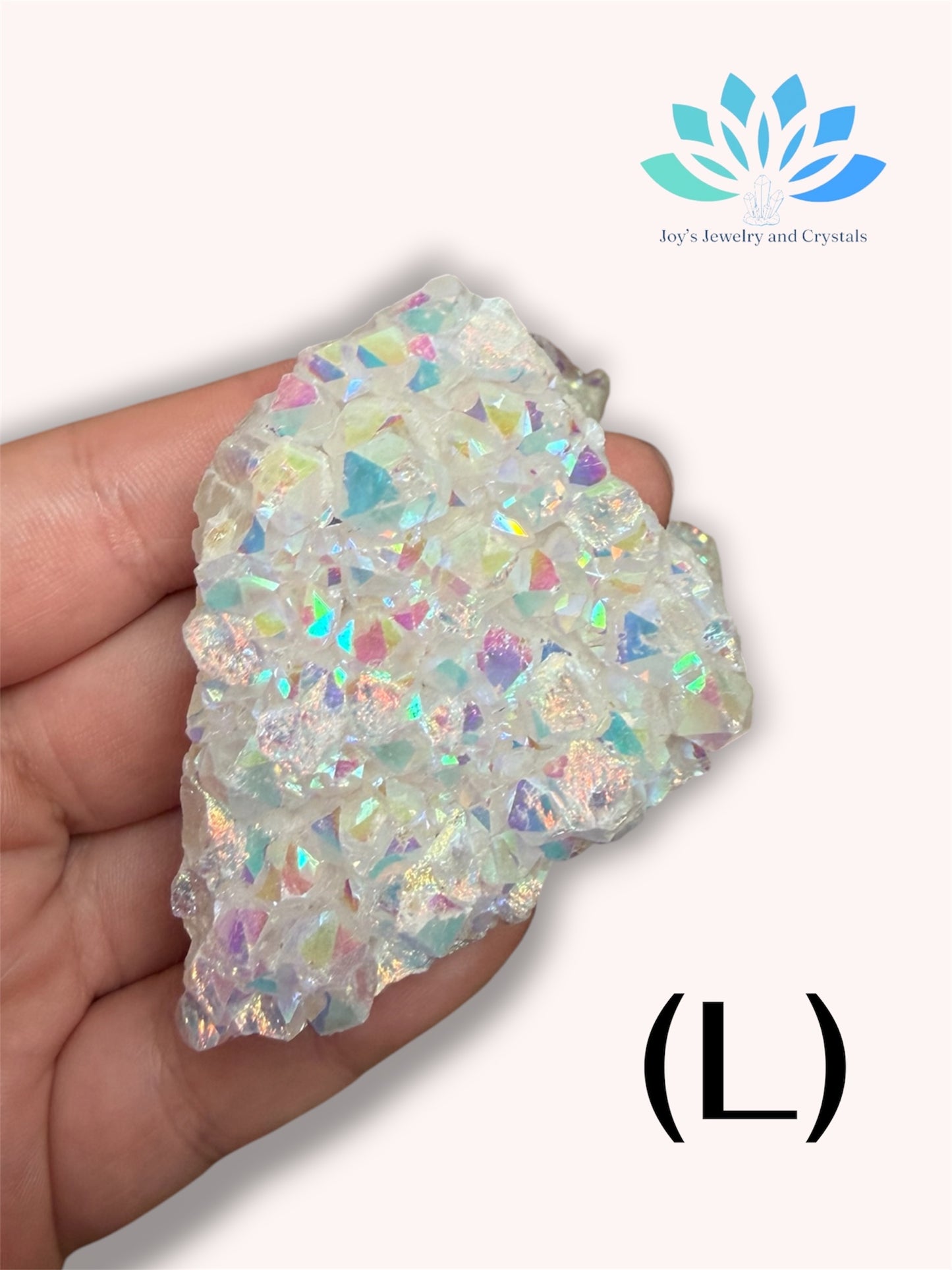 Angel Aura Quartz Cluster