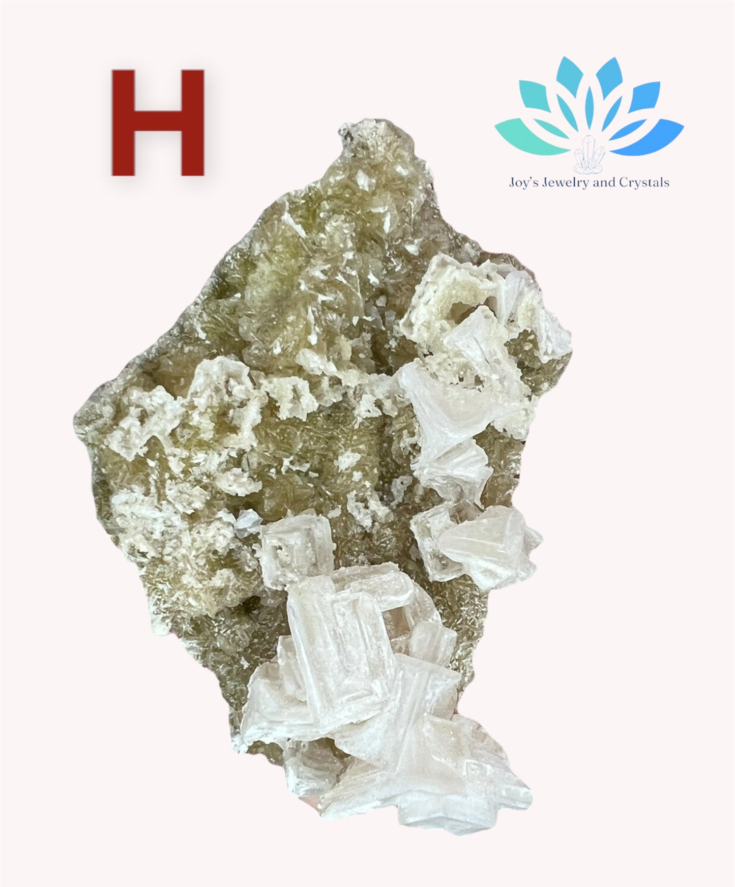 Pink Halite on Trona