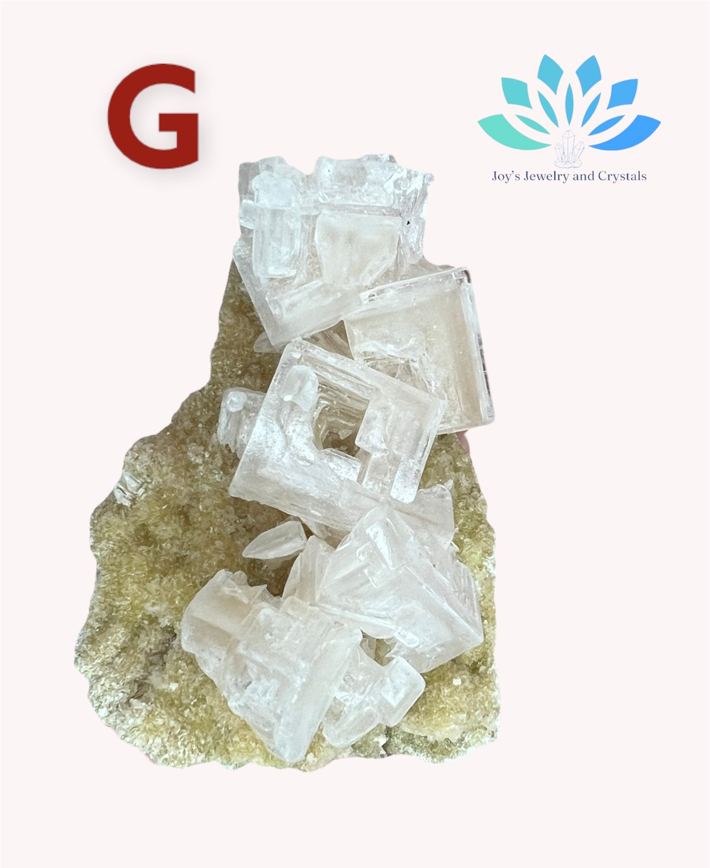 Pink Halite on Trona