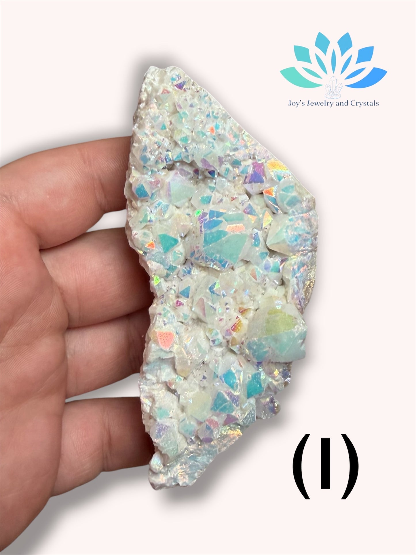Angel Aura Quartz Cluster