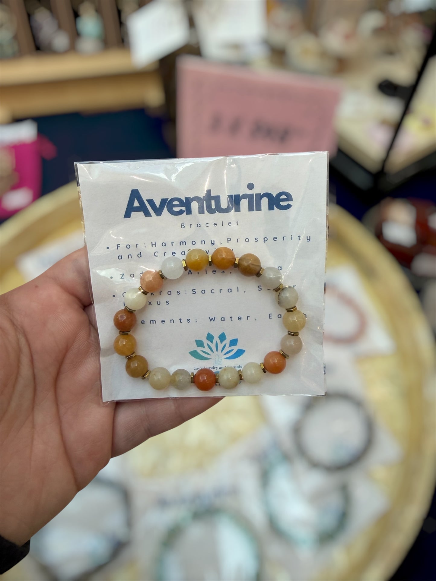 Mix & Match Elastic Bracelet made with Quartz