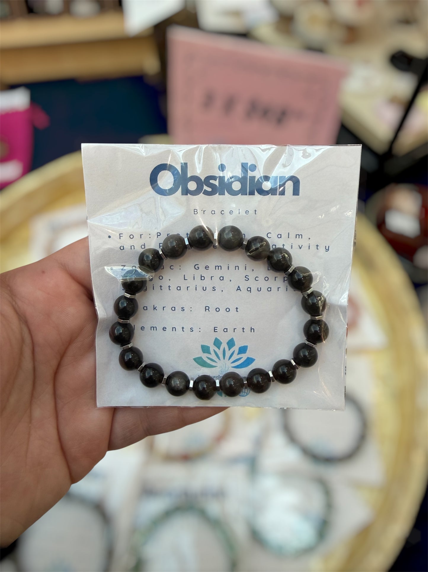 Mix & Match Elastic Bracelet made with Quartz