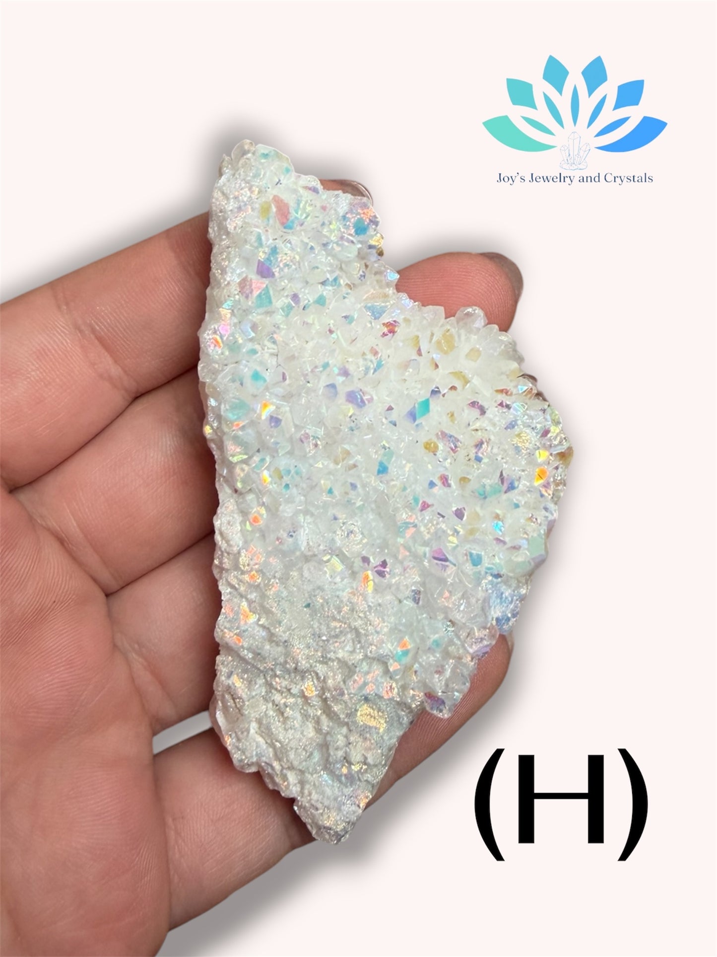 Angel Aura Quartz Cluster