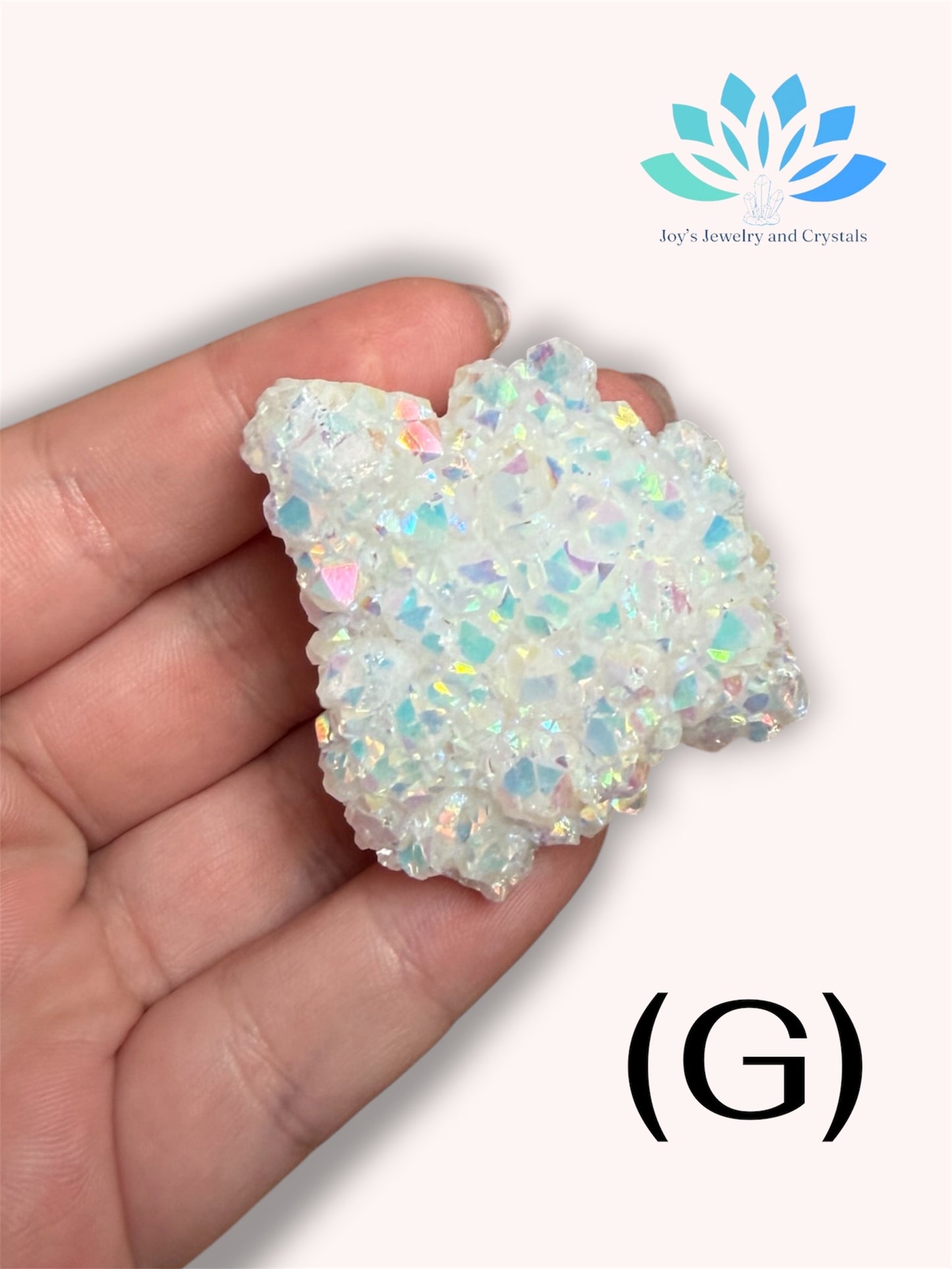Angel Aura Quartz Cluster