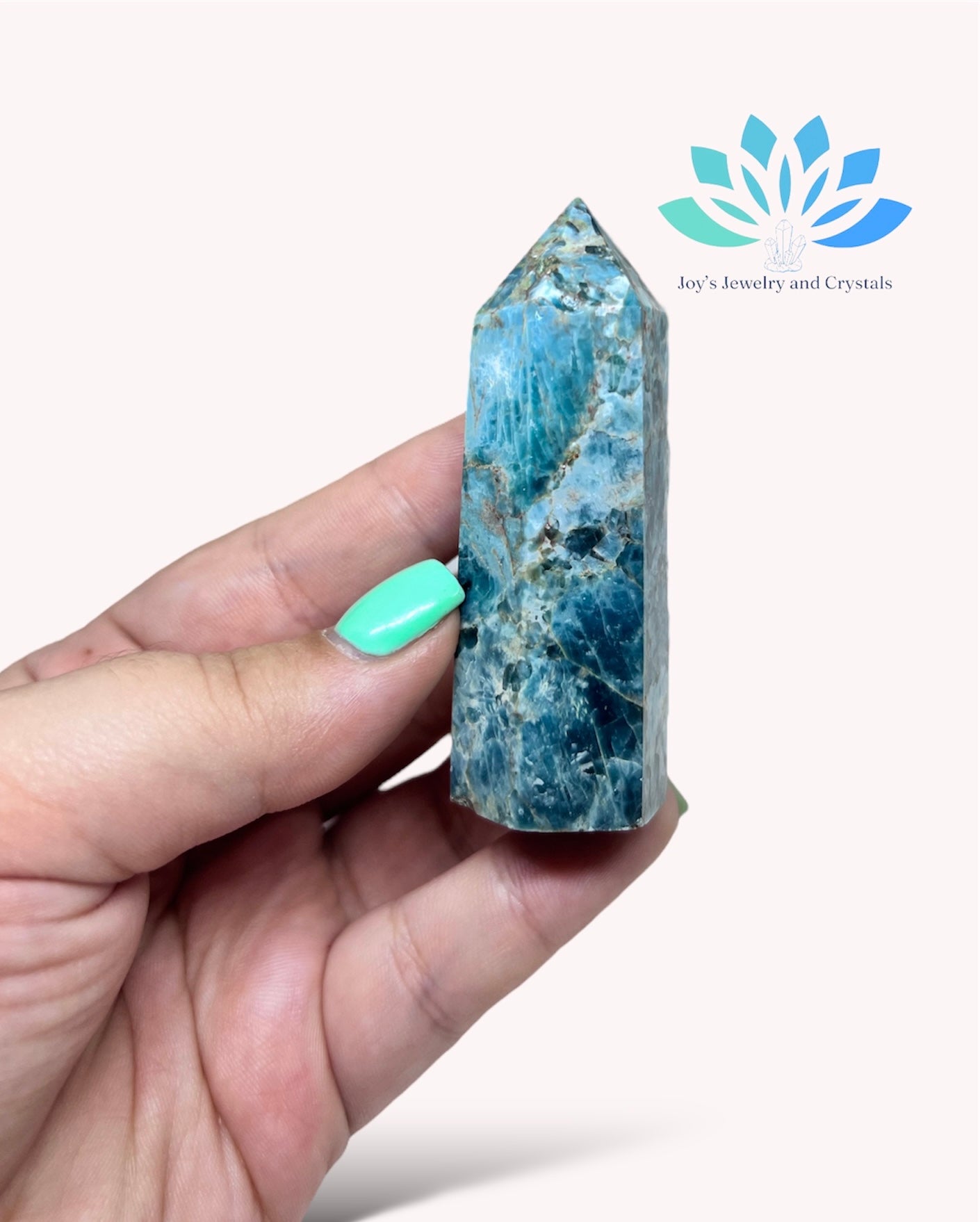 Blue Apatite Tower