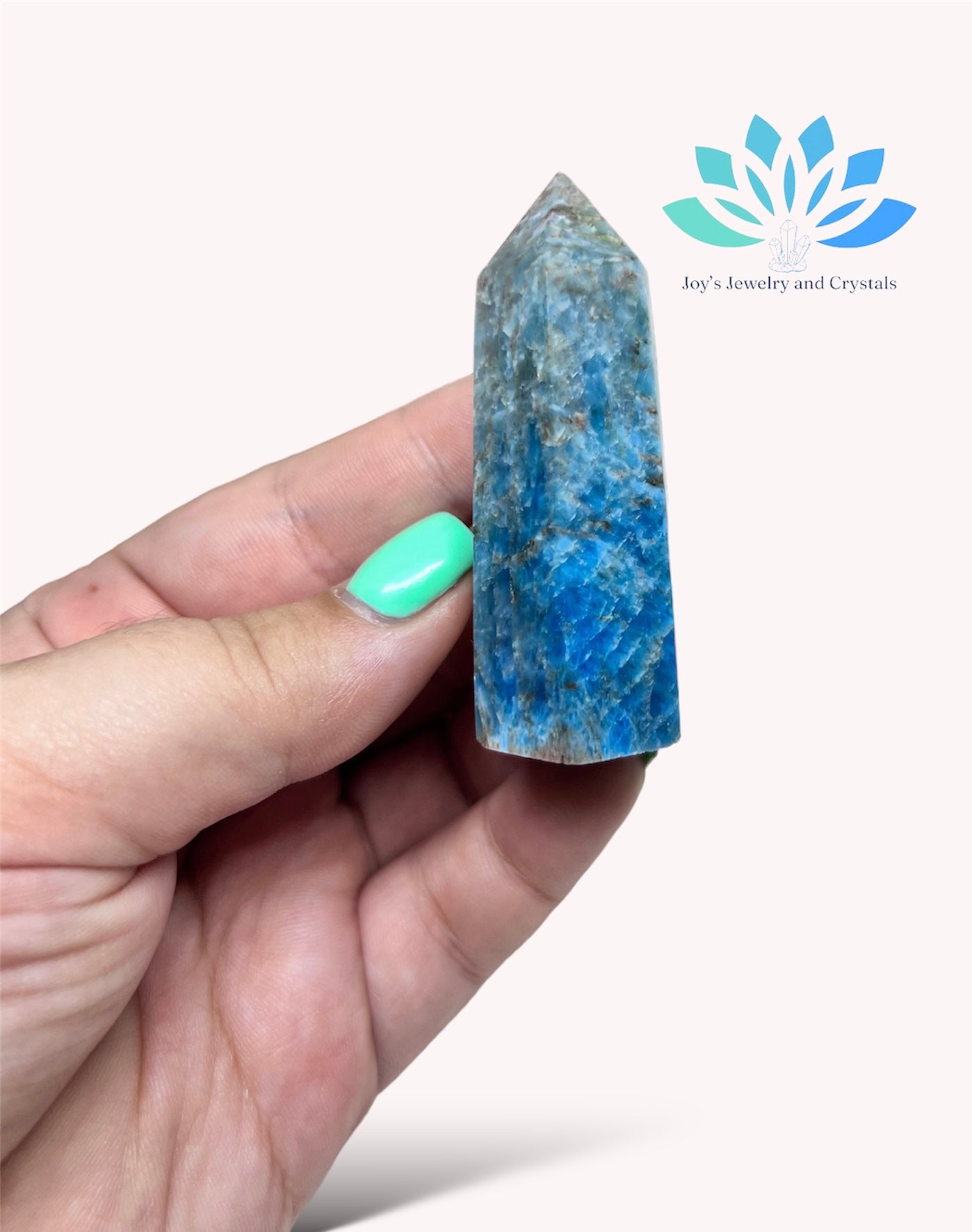 Blue Apatite Tower