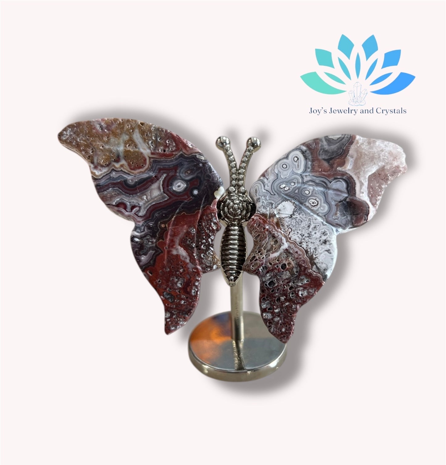 Butterfly Carving in Stand