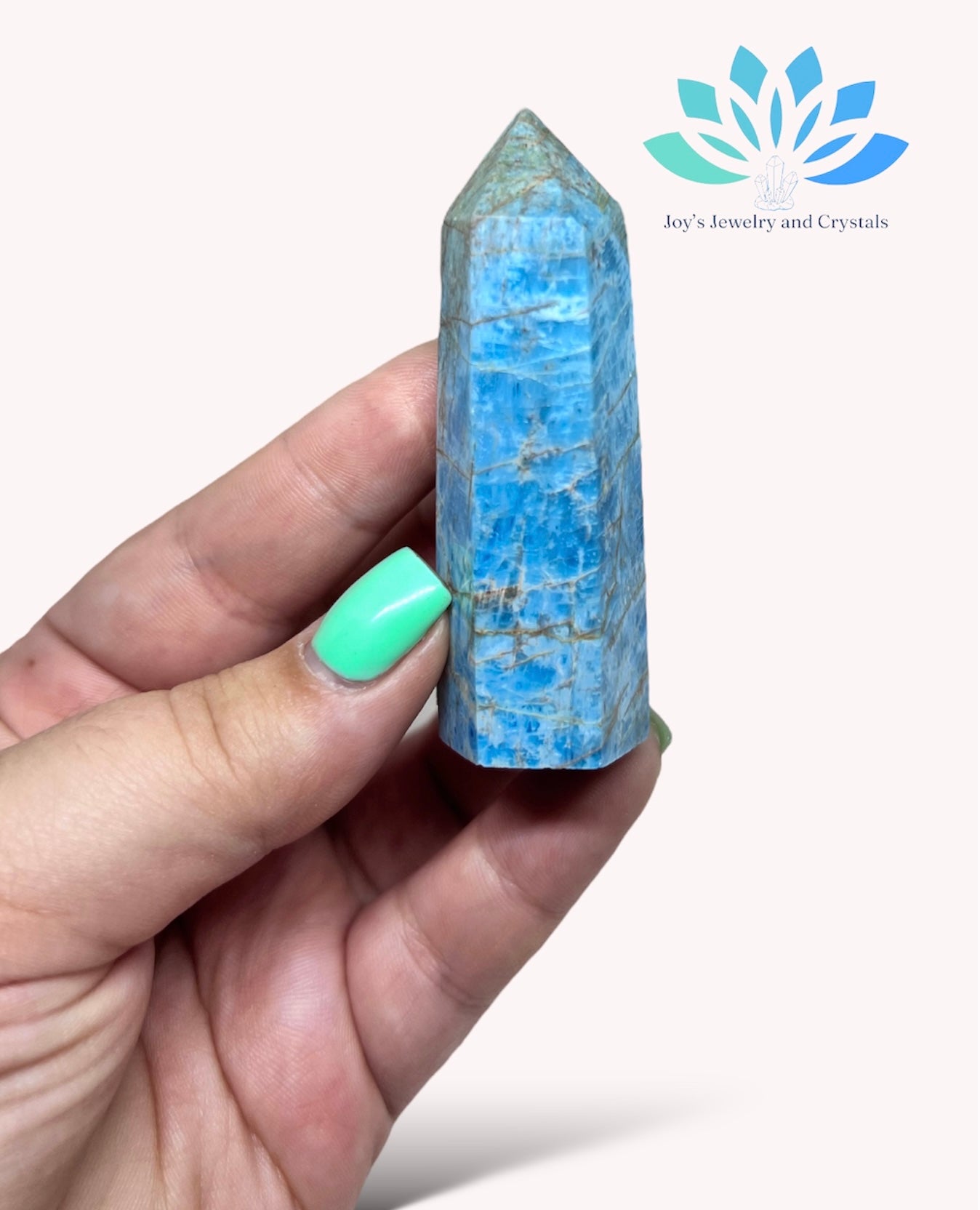 Blue Apatite Tower