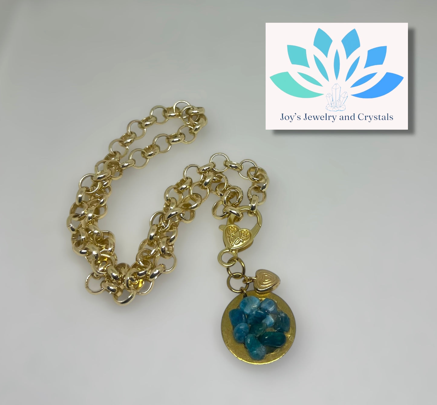 Crystal Medallion Necklace