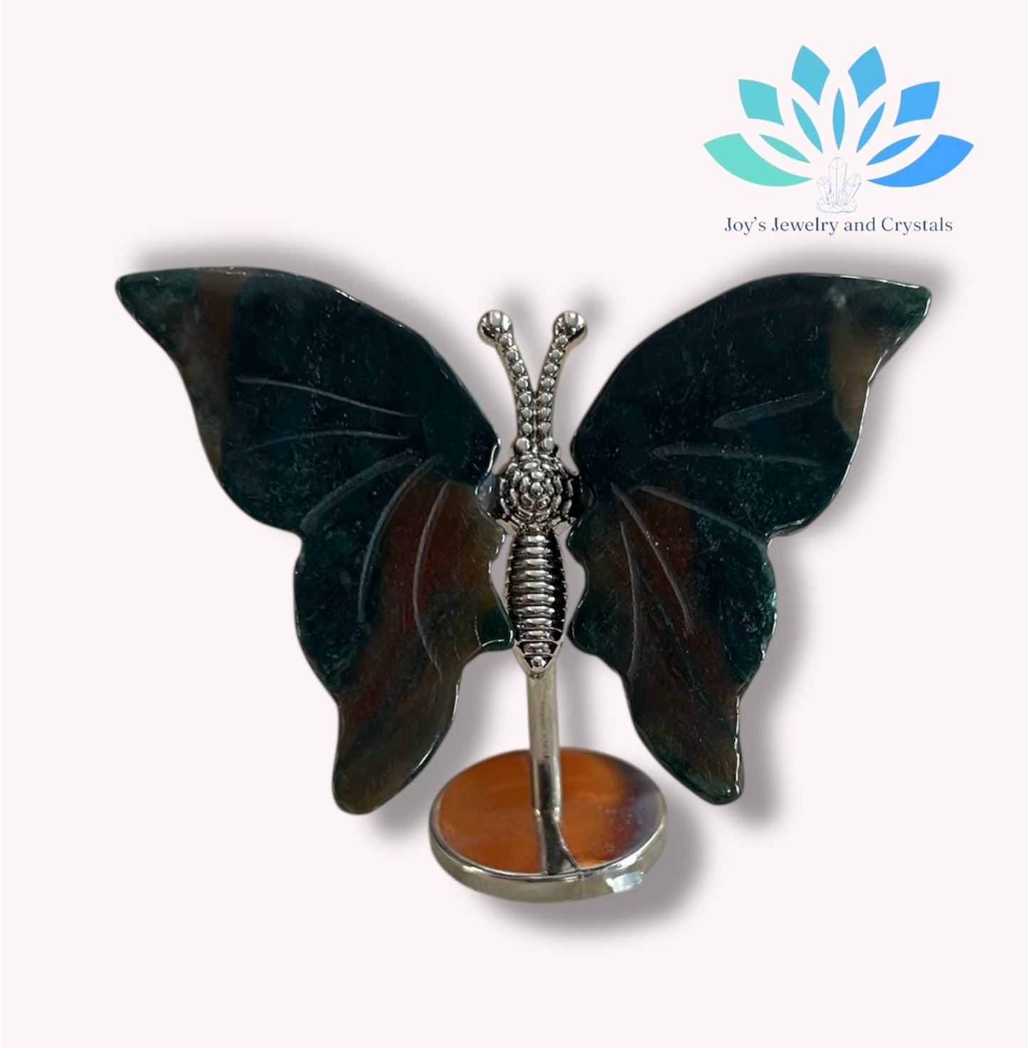 Butterfly Carving in Stand