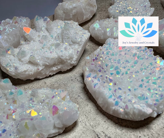 Angel Aura Quartz Cluster