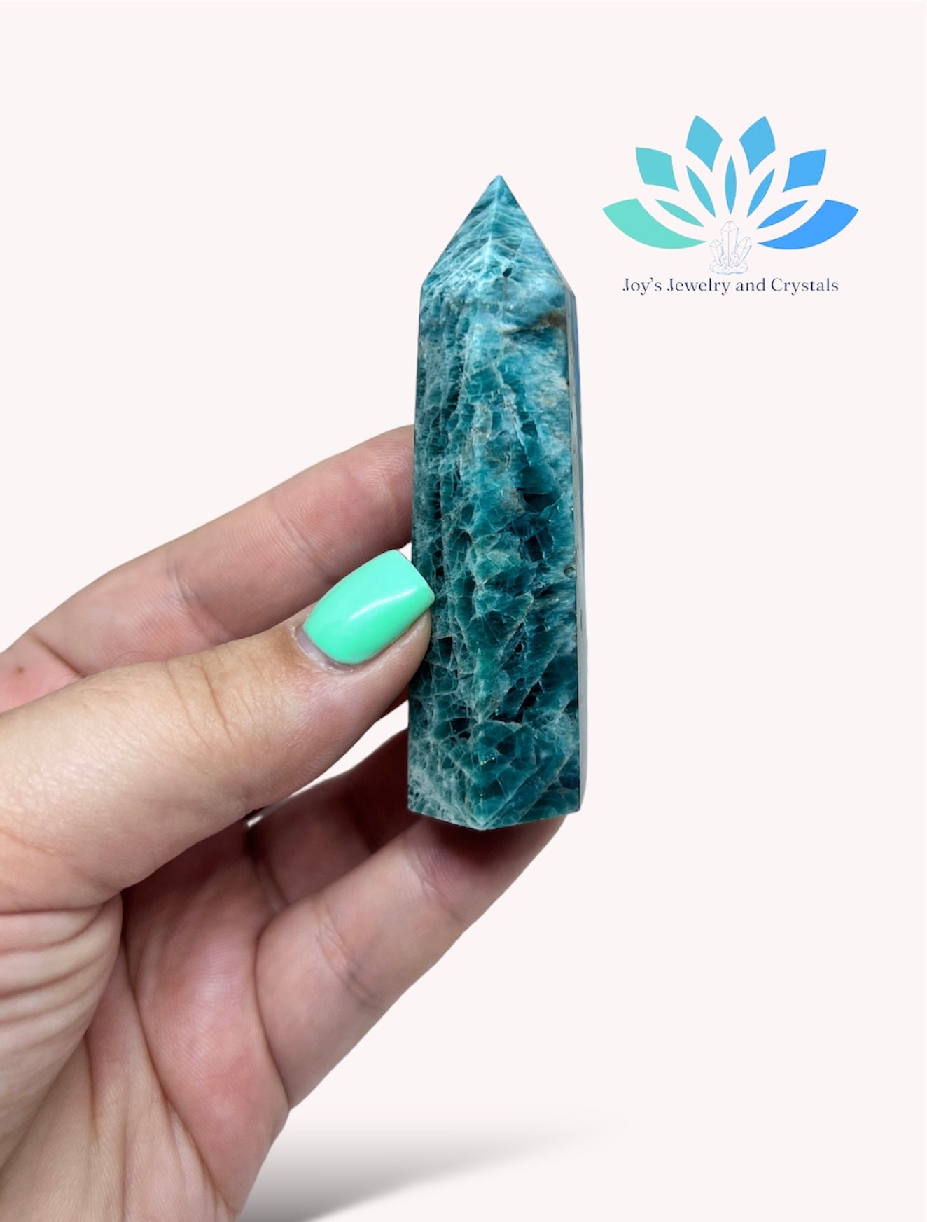 Blue Apatite Tower