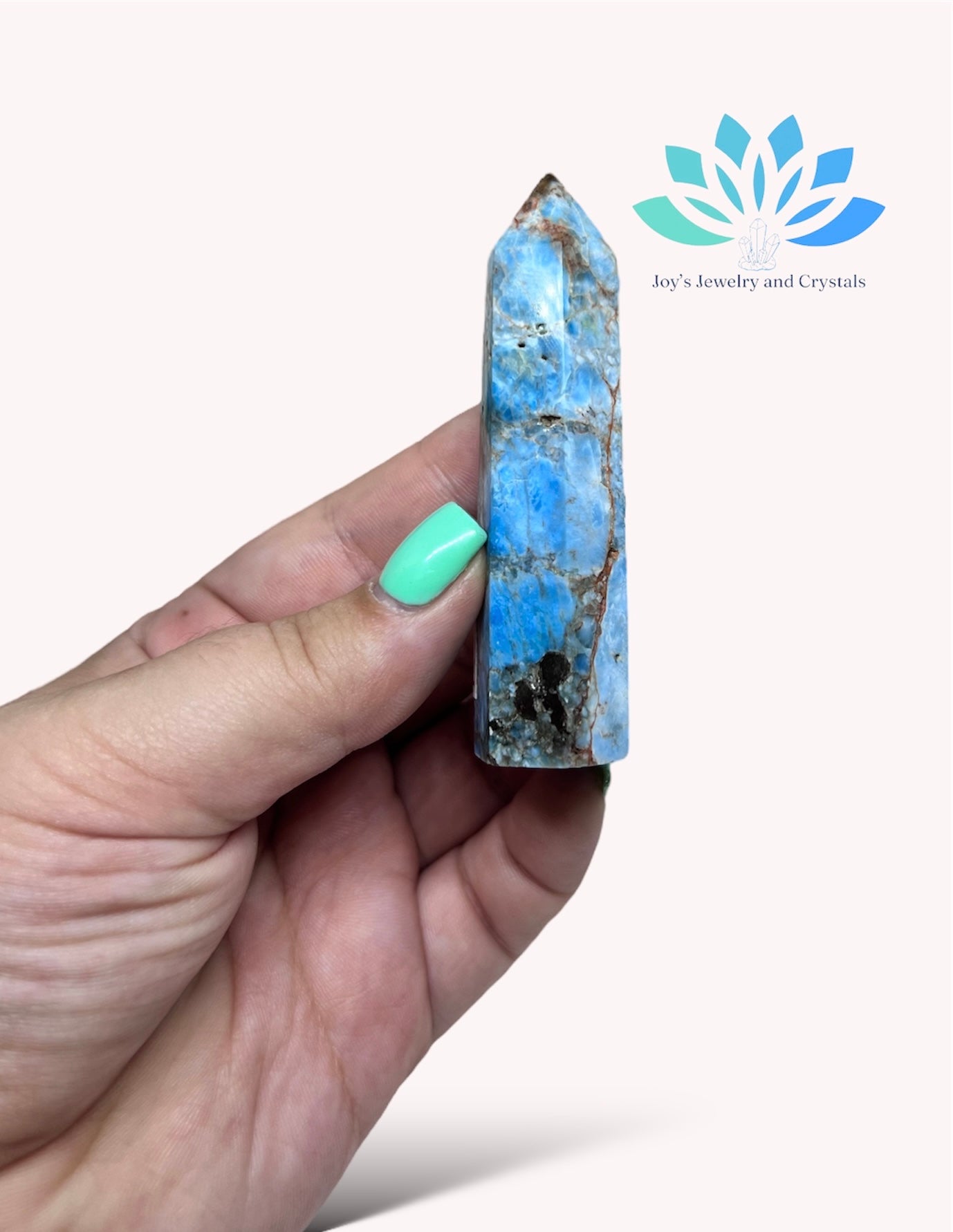 Blue Apatite Tower