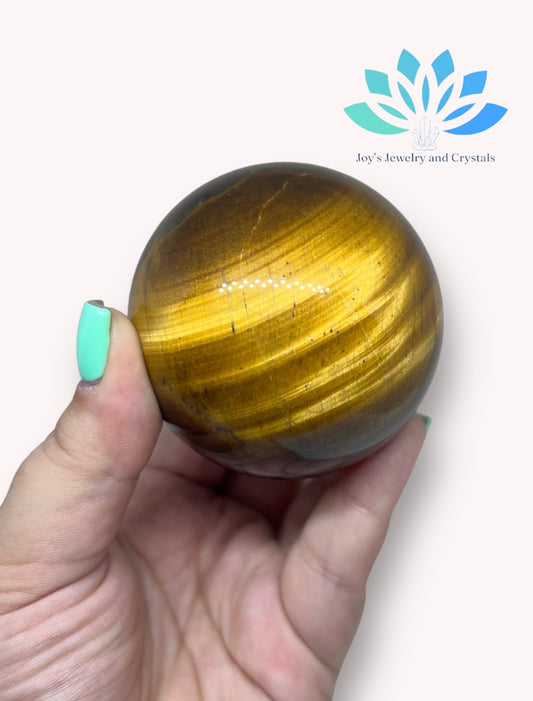 Yellow Tiger Eye Sphere