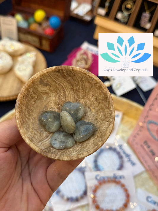 Labradorite Small Hearts