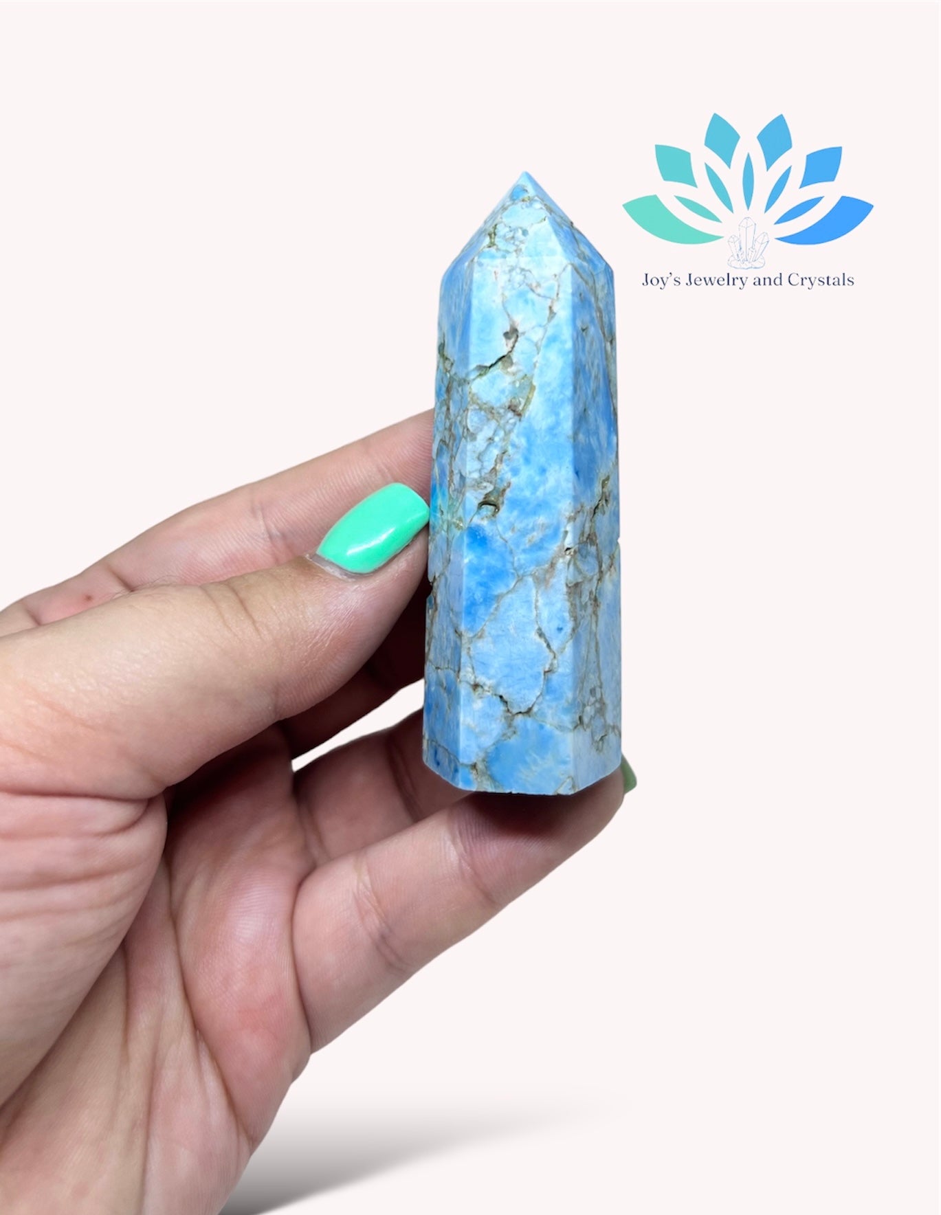 Blue Apatite Tower