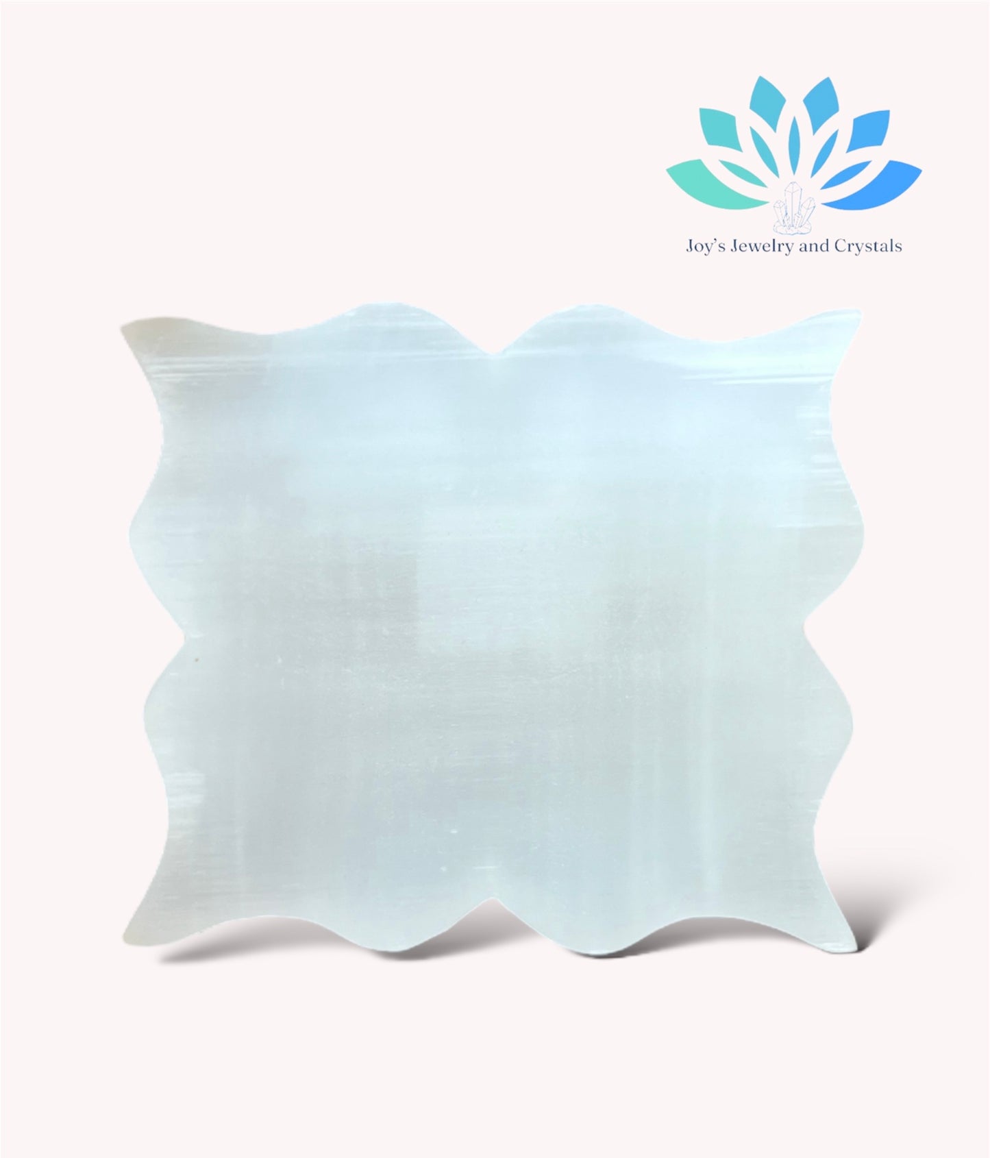 Selenite Butterfly Plate