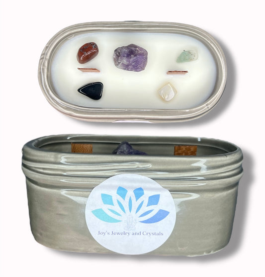 Lavender, Eucalyptus and Mint Candle