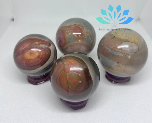 Polychrome Jasper Sphere