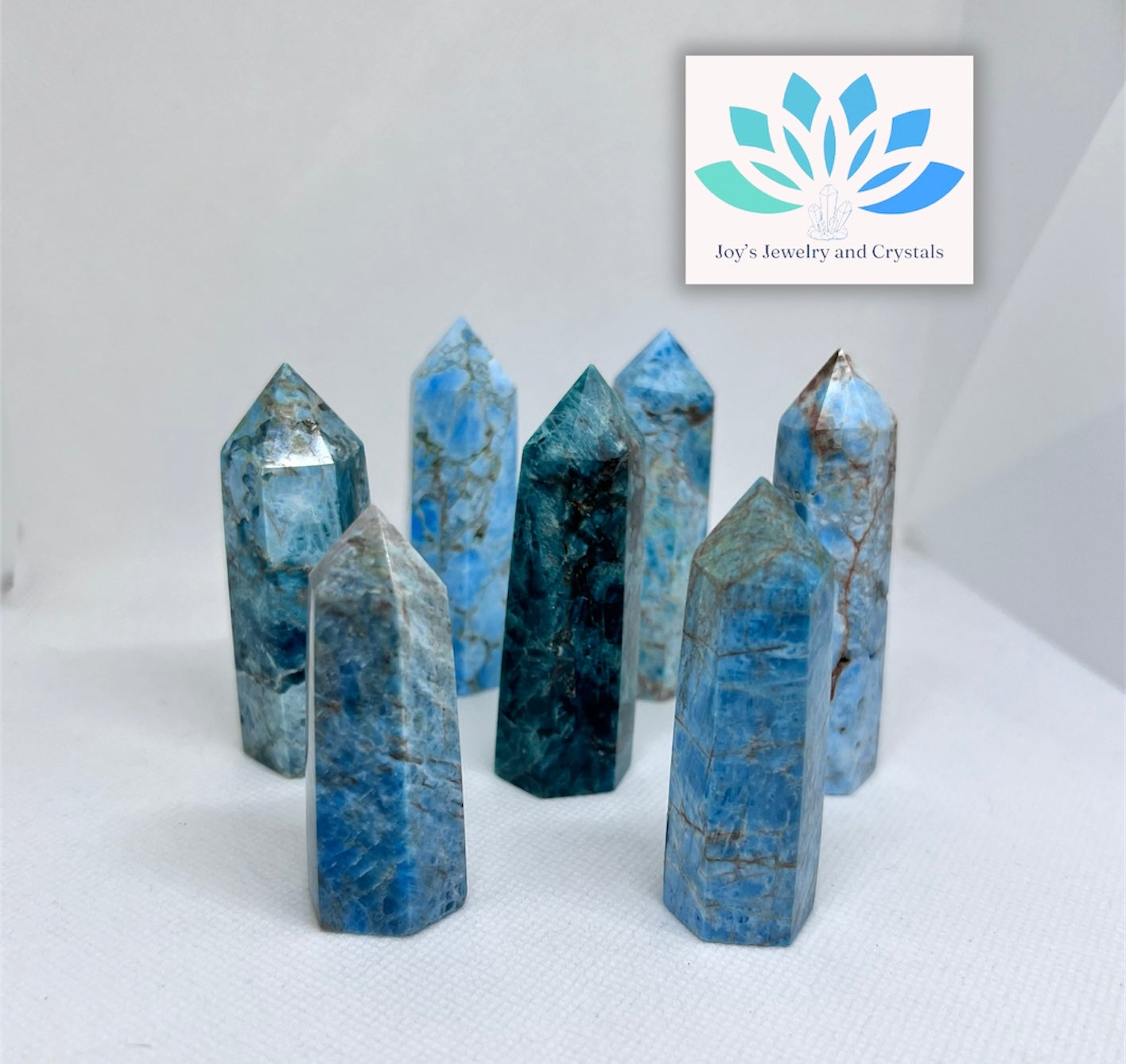 Blue Apatite Tower