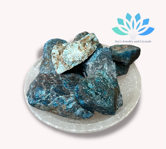 Blue Apatite Raw