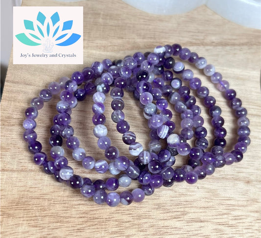 Amethyst Bracelet (6 mm)