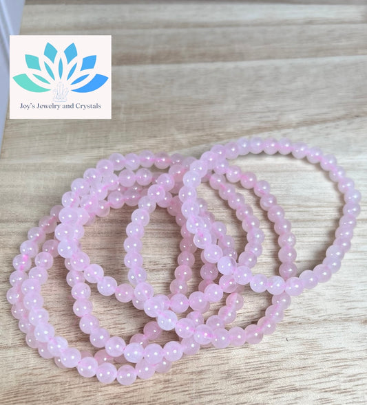 Rose Quartz Bracelet (6 mm)