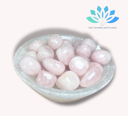 Rose Quartz Tumbles