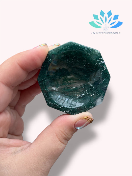 Moss Agate Bowl