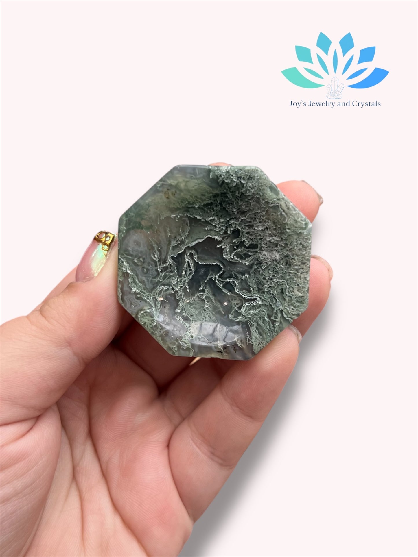 Moss Agate Bowl