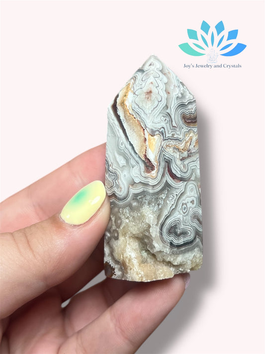 Mexican Crazy Lace Agate Towers