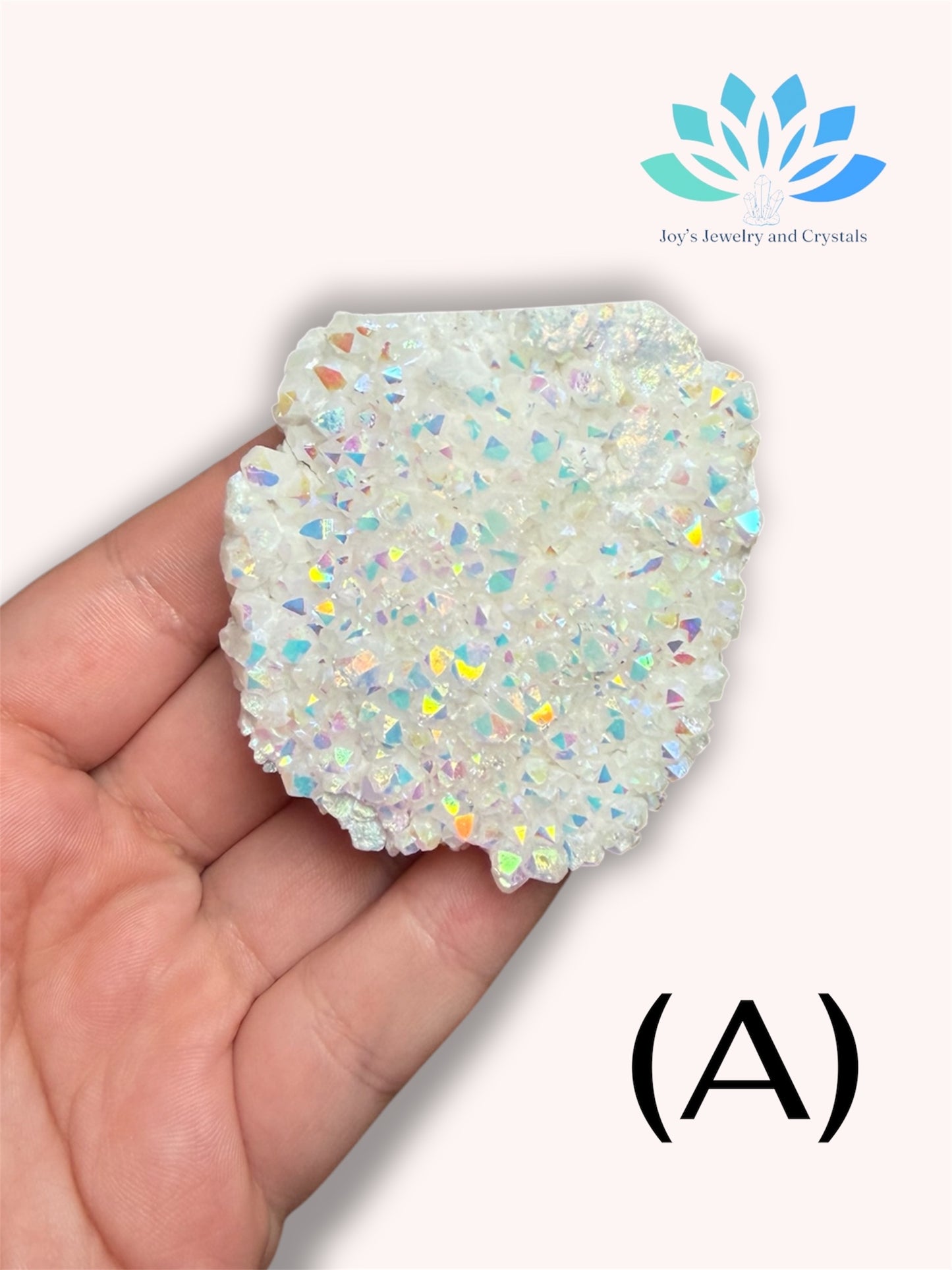 Angel Aura Quartz Cluster