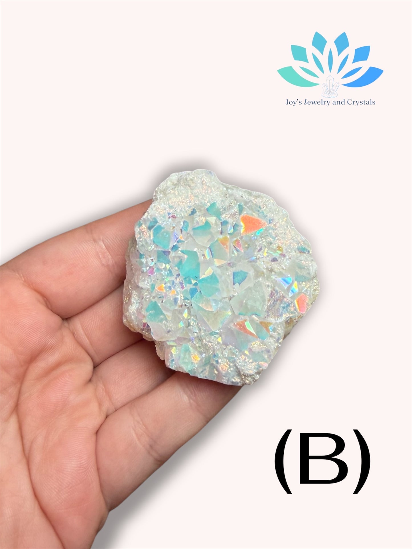 Angel Aura Quartz Cluster