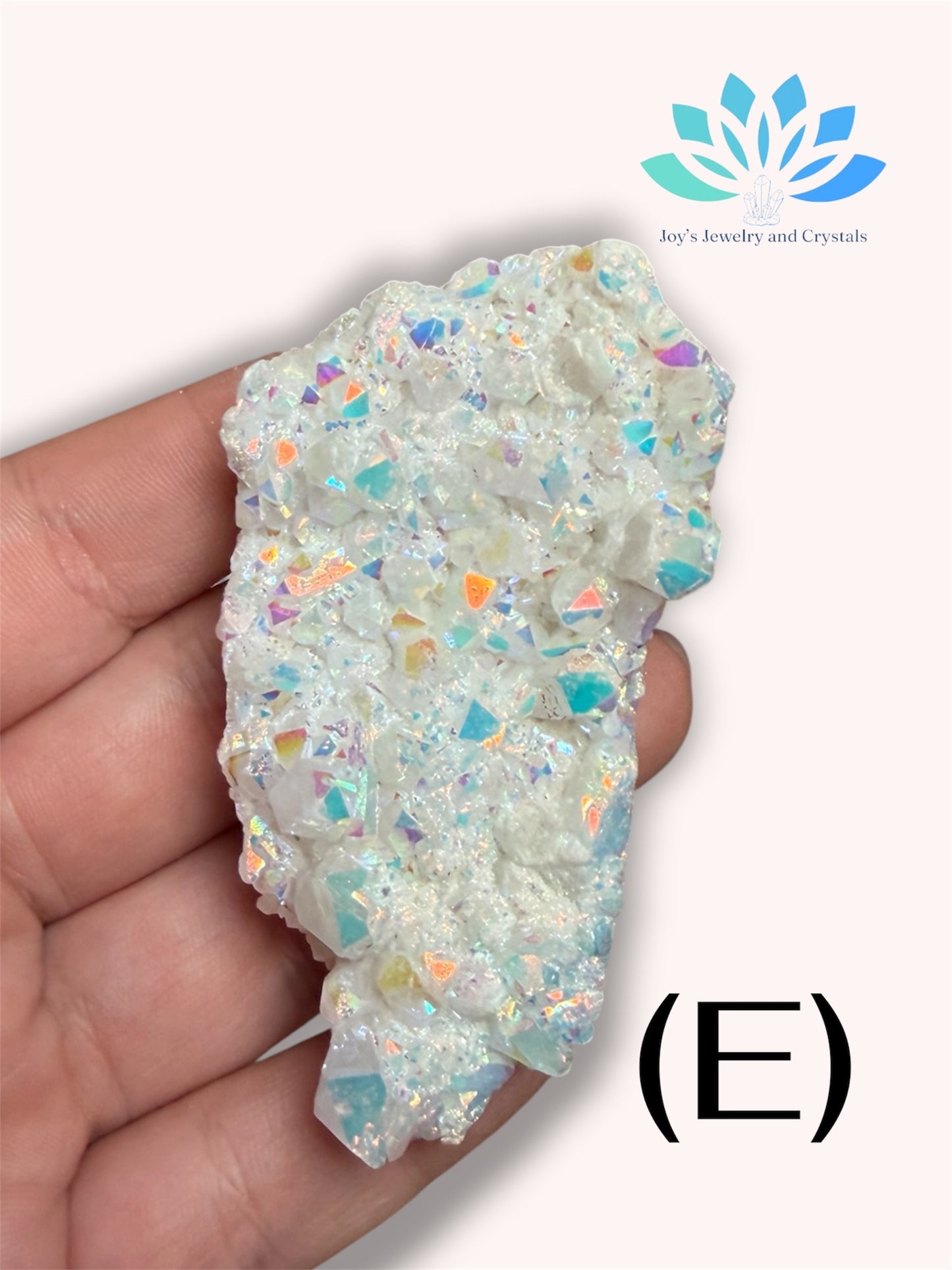 Angel Aura Quartz Cluster