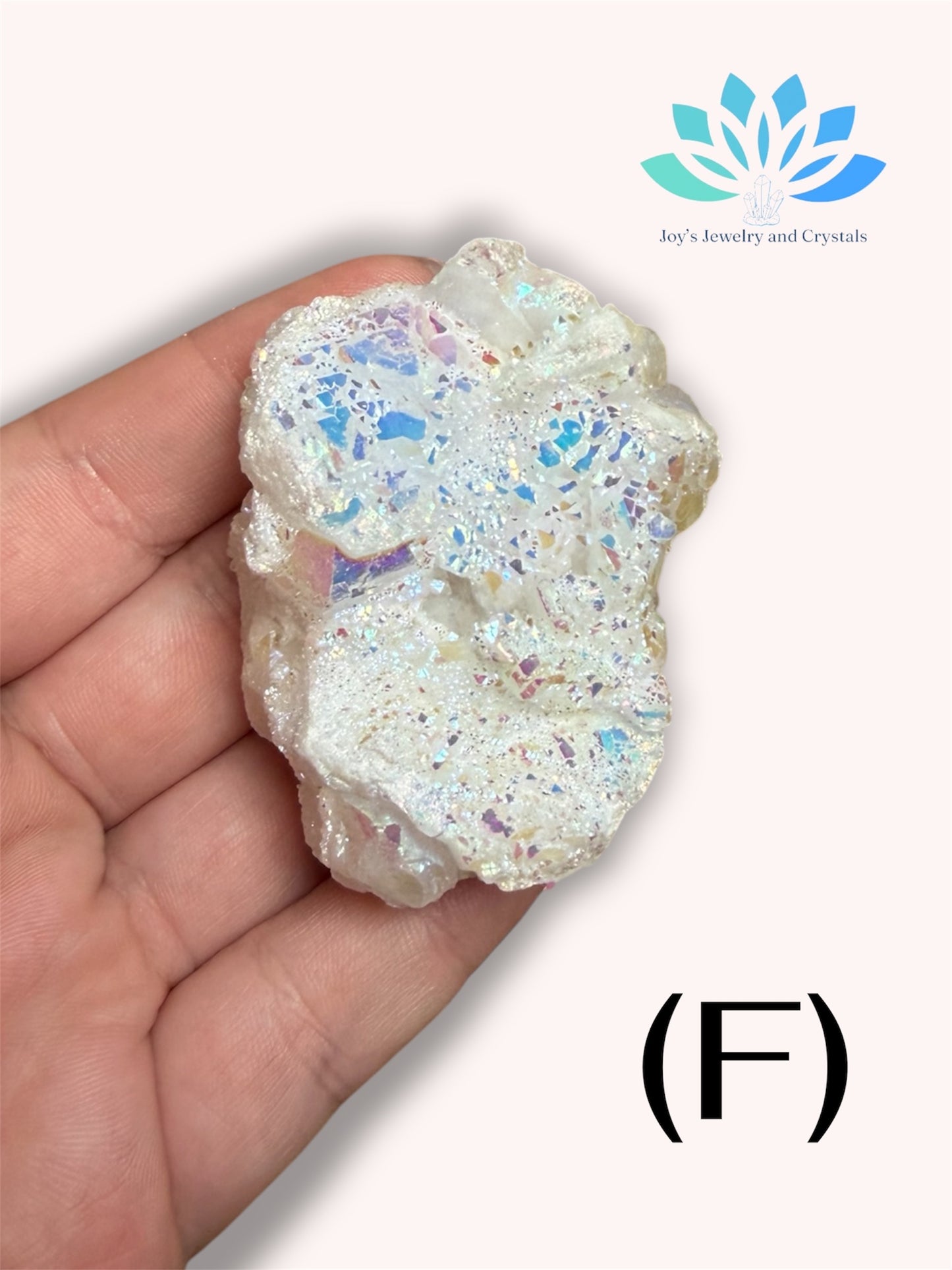 Angel Aura Quartz Cluster