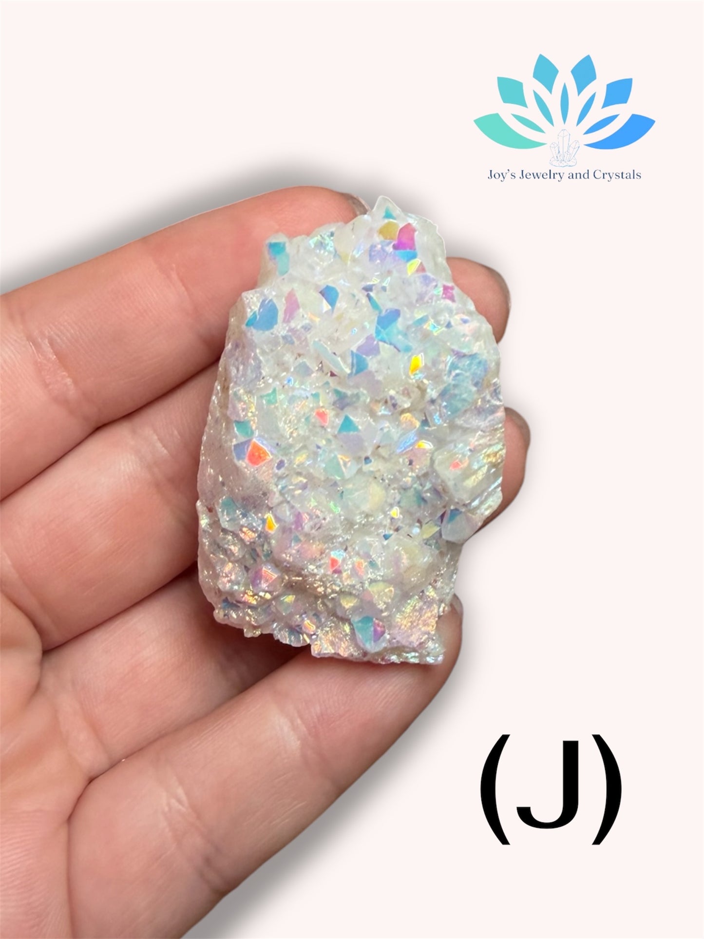 Angel Aura Quartz Cluster