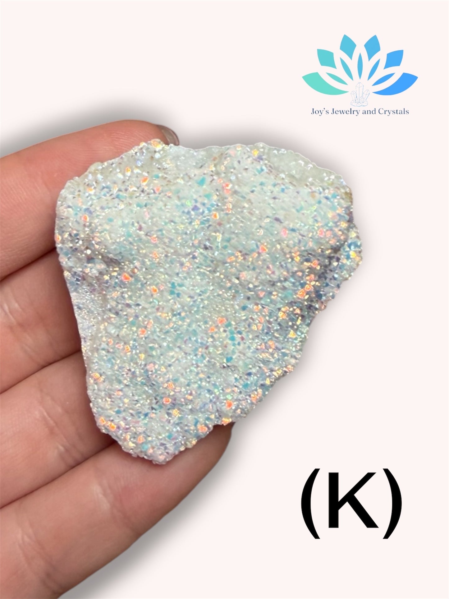 Angel Aura Quartz Cluster