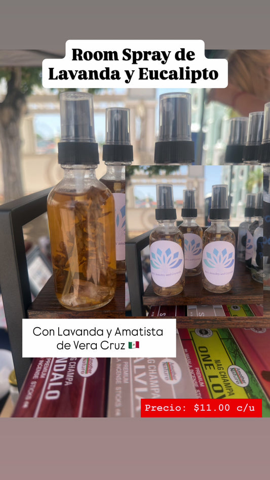 Lavender & Eucalyptus Crystal Room Spray
