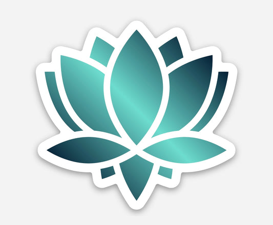 Sticker Lotus Flowers