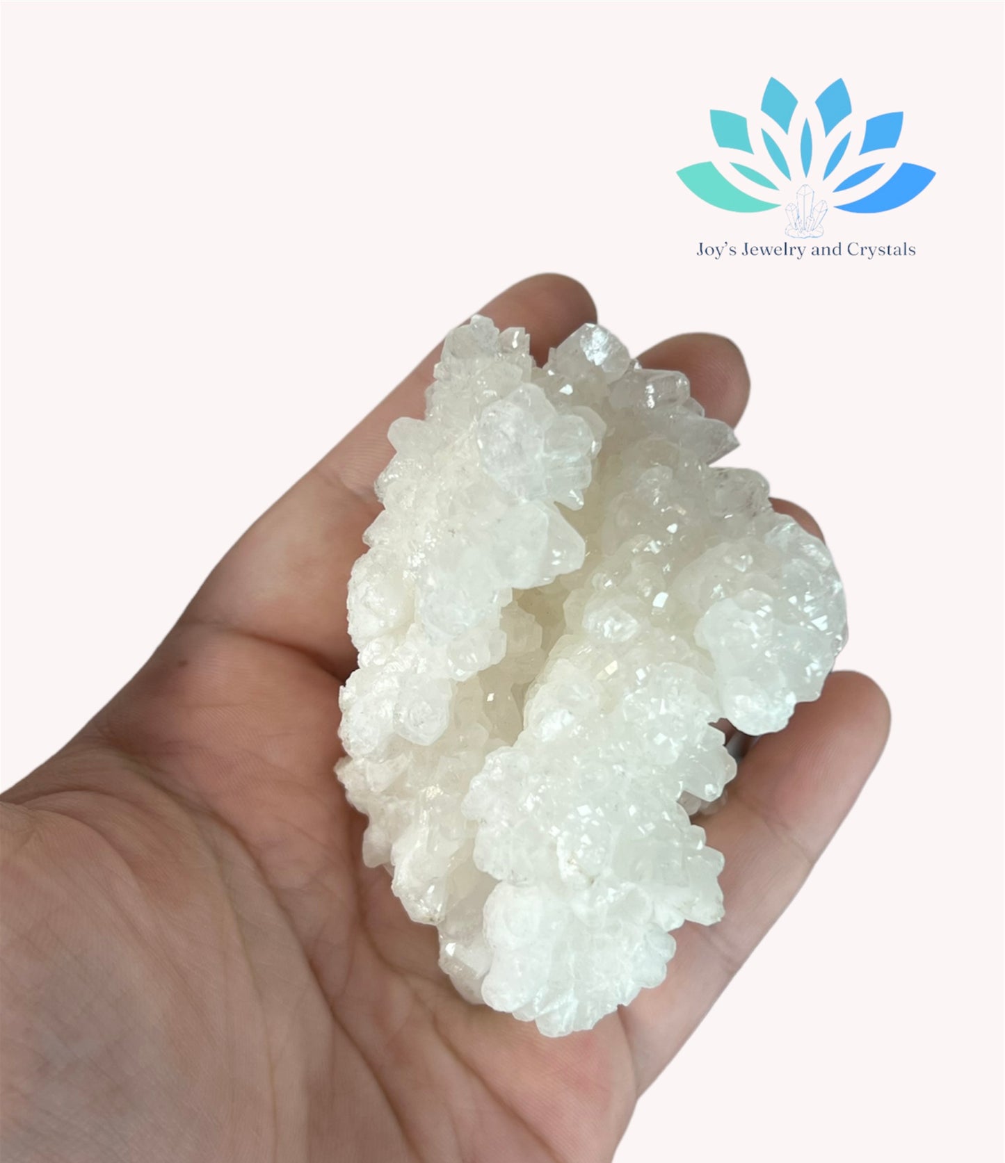 White Aragonite Specimen