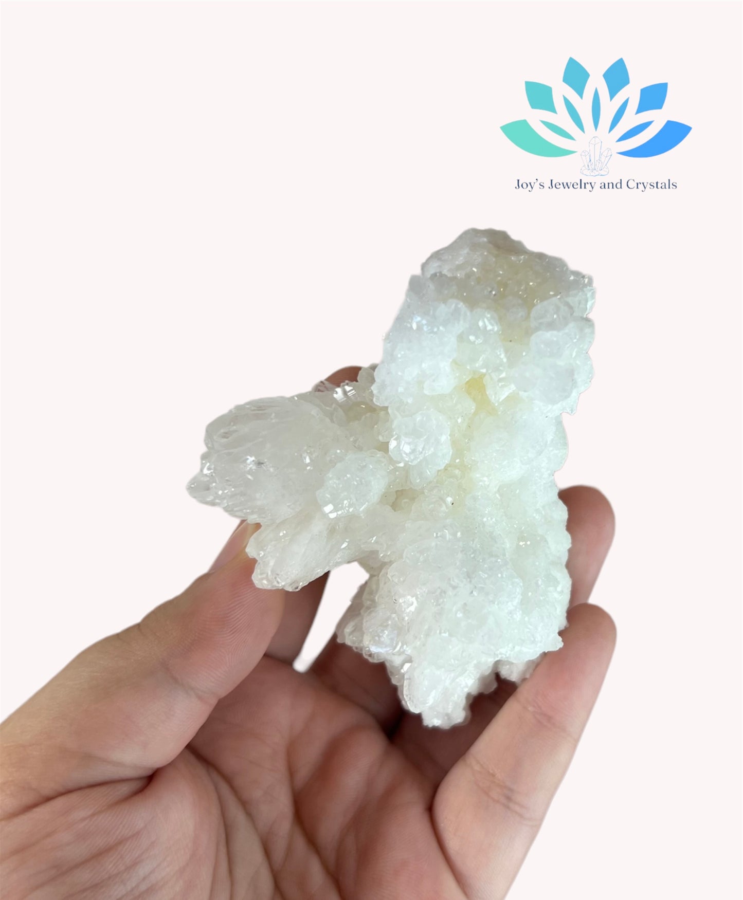 White Aragonite Specimen