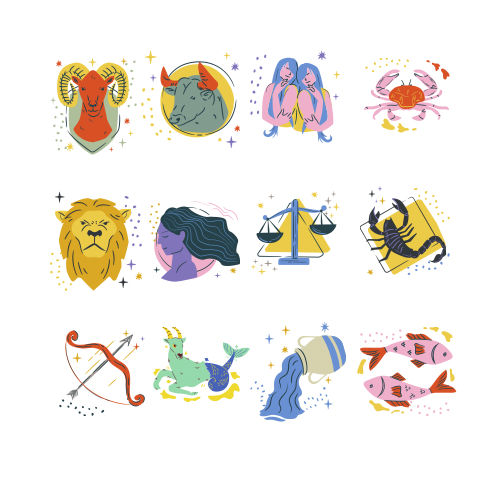 Zodiac Signs Stickers